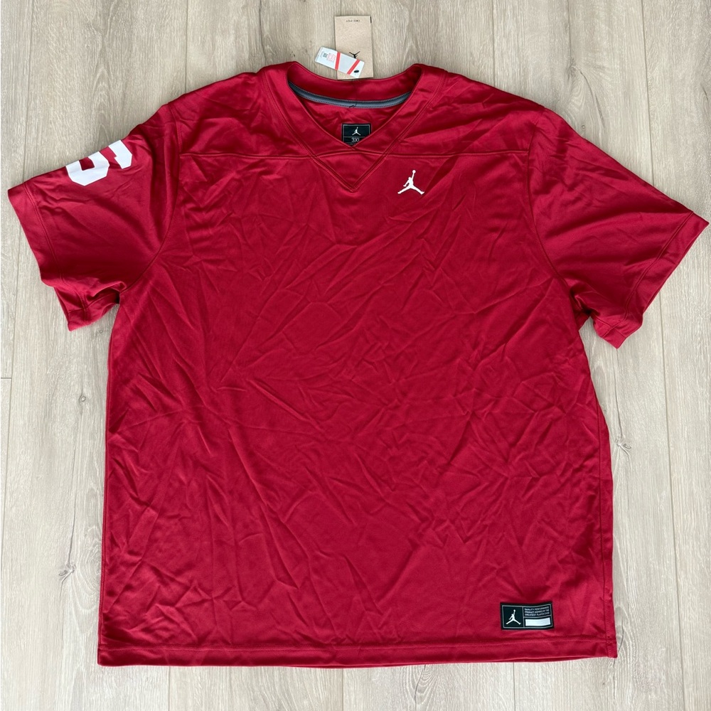 Nike/Jordan blank Oklahoma Sooners NCAA football jersey men’s 3XL NWT MSRP $105